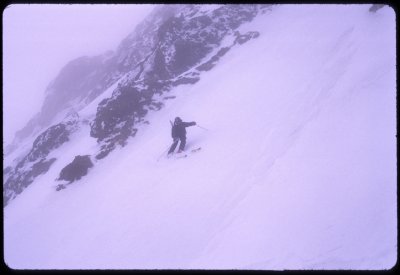 skiing