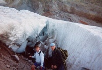 Ryder and Sky by White River Glacier