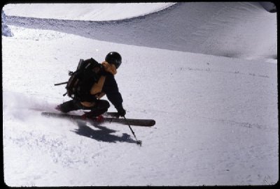 skiing