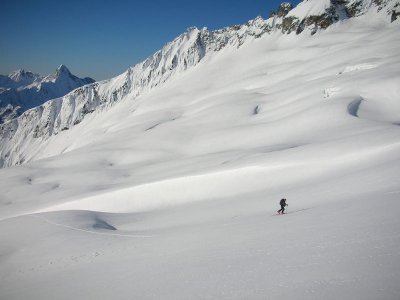 Terror Glacier ski touring