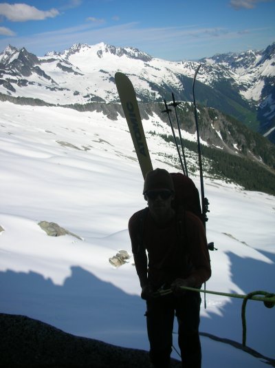 Rappel from Eldorado-Triad Col